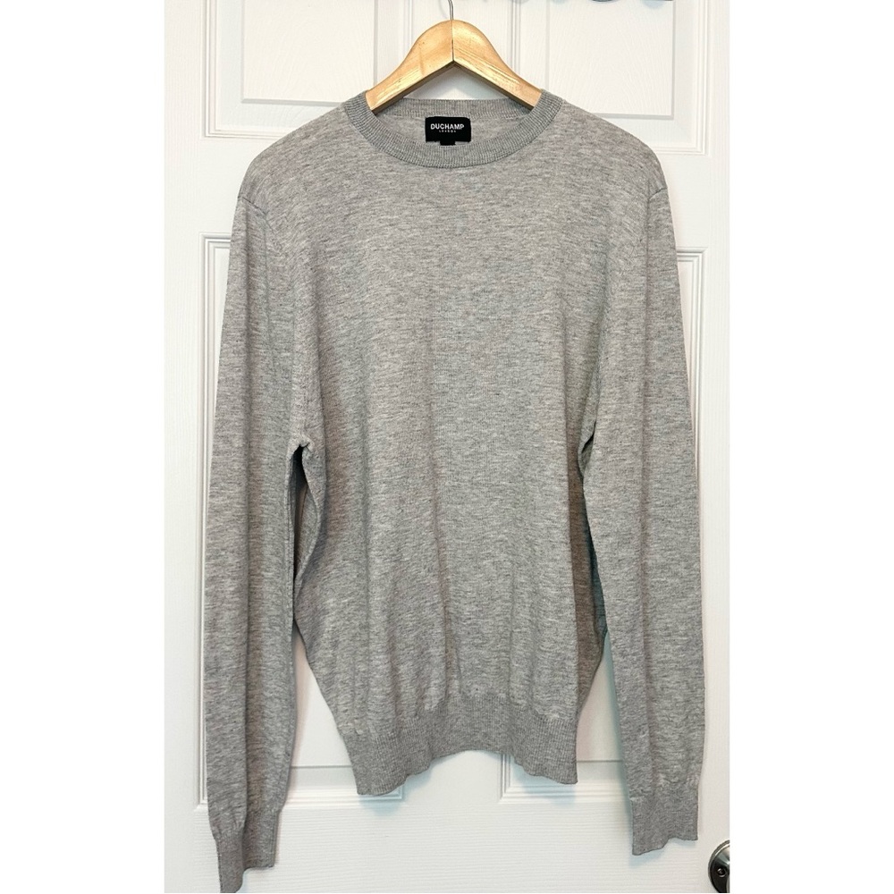 🌸DUCHAMP* London Wool Blend Lightweight
Crewneck Sweater